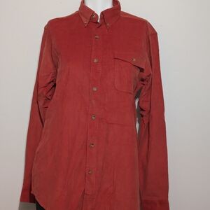 Southern Proper Red Corduroy Shirt